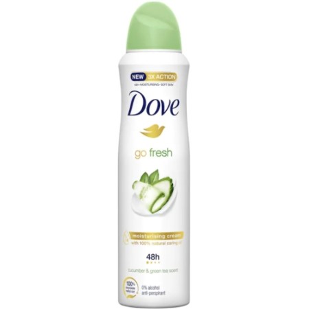 DOVE DEO 150ML GO FRESH CUCUMBER SCENT