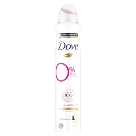 DOVE DEO 200ML INVISIBLE CARE