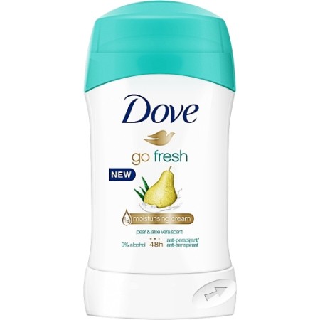 DOVE STICK 40ML GO FRESH PEAR & ALOE VERA